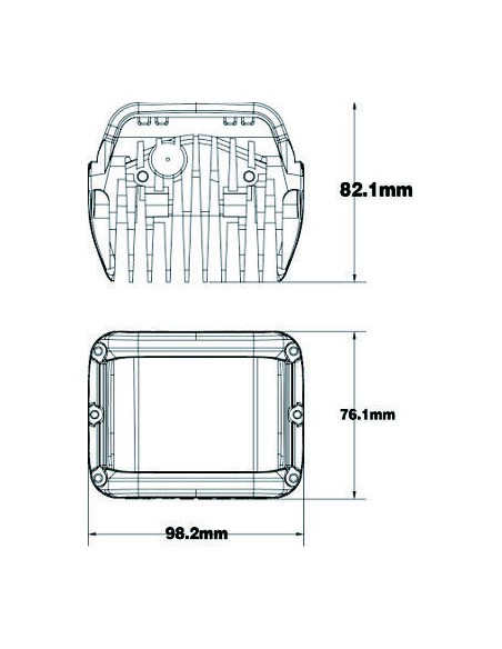 LED Arbeitslampe CUBE - 2er Set