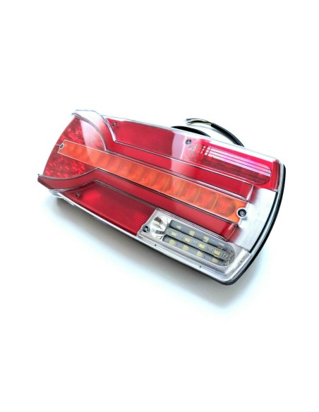 2x 7 Funktionen LED Rückleuchte E9 12V 24V IP68 für BUS Trailer LKW PKW Anhänger