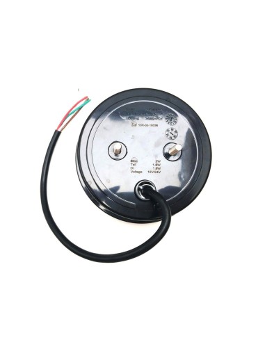 6x LED Rückleuchte Rund 122 Bremslicht Positionslicht Blinker Anhänger LKW PKW