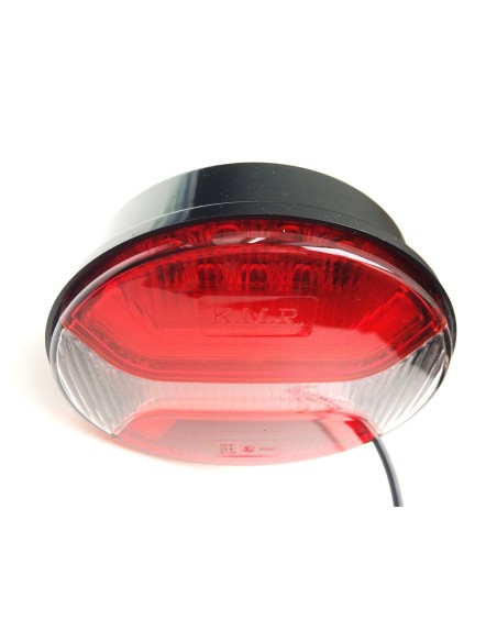 4x LED Rückleuchte Rund 122 Bremslicht Positionslicht Blinker Anhänger LKW PKW