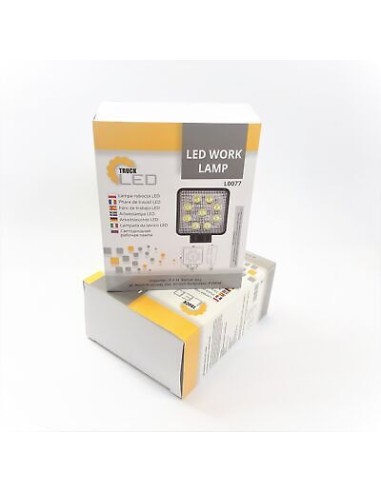LED - Arbeitsleuchte LED - Quadrat 9x