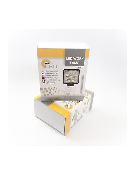 LED - Arbeitsleuchte LED - Quadrat 9x