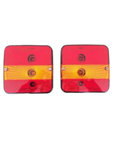 2x Rückleuchte Blinker Rücklicht Universal Zetor Proxima Forterra Ursus Farmtrac