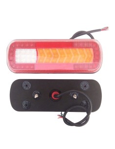 2x LED Rückleuchte PKW LKW Anhänger dynamische Blinker 280x100x30 64 LEDs E9 2