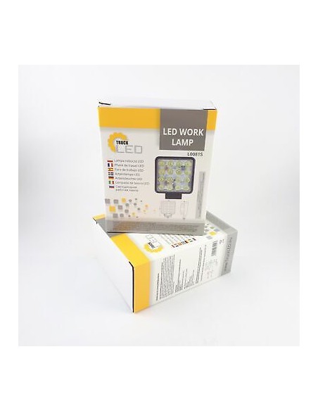 LED - Arbeitsleuchte 16x Quadrat Spot LED