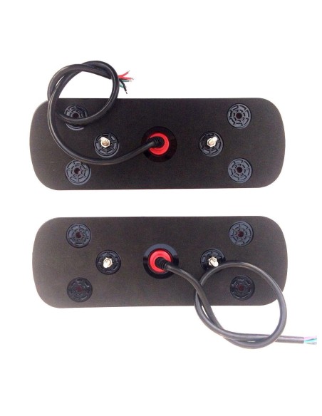 2x LED Rückleuchte PKW LKW Anhänger dynamische Blinker 280x100x30 64 LEDs E9