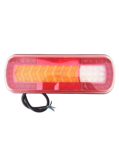 2x LED Rückleuchte PKW LKW Anhänger dynamische Blinker 280x100x30 64 LEDs E9