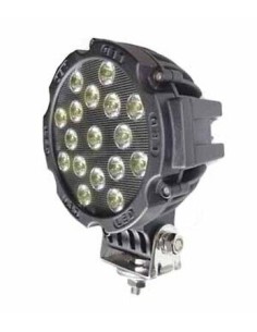 LED - Arbeitsleuchte 17x runde schwarze LED