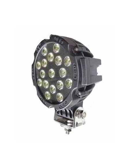 LED - Arbeitsleuchte 17x runde schwarze LED