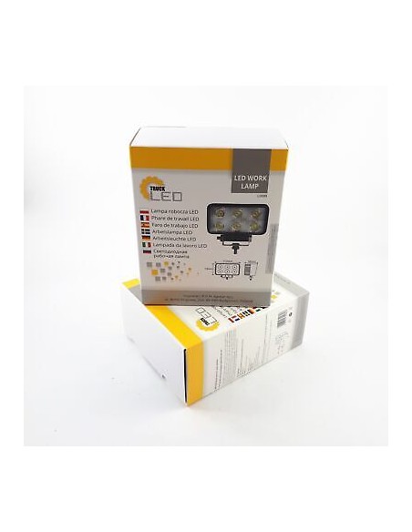 LED - Arbeitsleuchte LED rechteckigen 6x