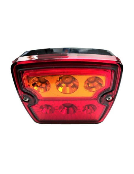 2x 3 Funktionen LED Rückleuchte E9 12V 24V für Trailer LKW PKW Anhänger Traktor