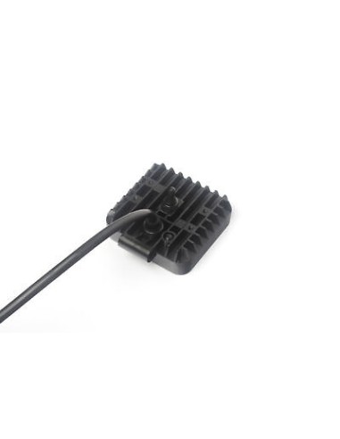 LED-Arbeitsscheinwerfer 12x LED quadratisch mit Schalter