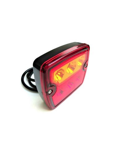 2x 3 Funktionen LED Rückleuchte E9 12V 24V für Trailer LKW PKW Anhänger Traktor