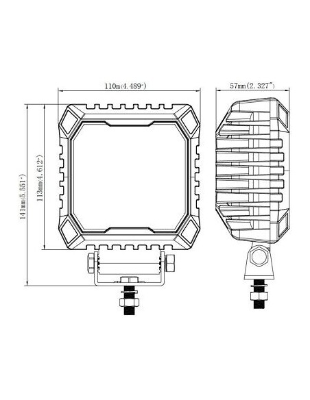 12xLED Arbeitsscheinwerfer