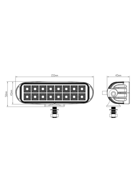 16xLED Arbeitsleuchte