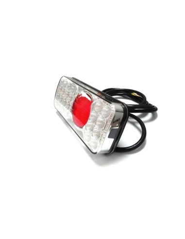 2x 5 Funktionen LED Rückleuchte 12V 24V E20 für Trailer LKW PKW Anhänger Traktor