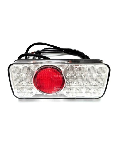2x 5 Funktionen LED Rückleuchte 12V 24V E20 für Trailer LKW PKW Anhänger Traktor