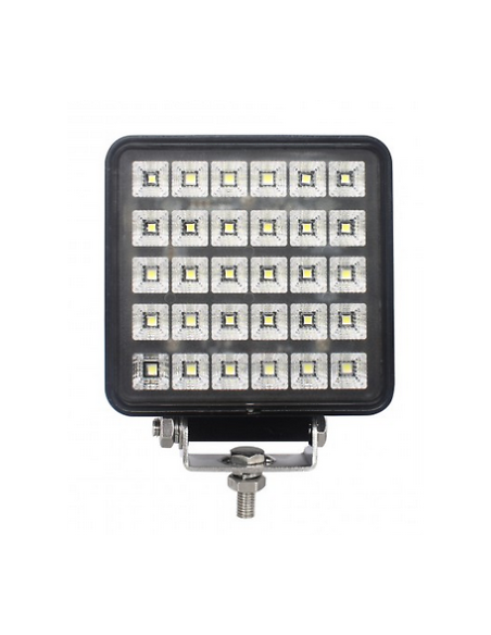 LED-Arbeitsscheinwerfer 30x LED quadratisch mit Schalter