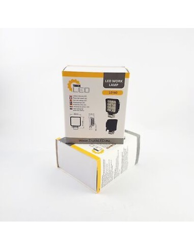 LED Arbeitsleuchte 16x LED quadratisch mini