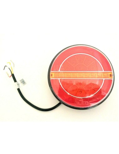 2x LED Rückleuchte 140 Positionsleuchte Bremsleuchte dynamische Blinker L+R LKW