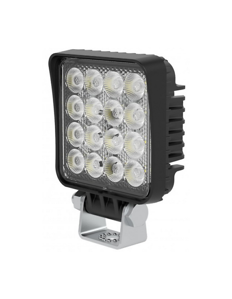 LED Arbeitsleuchte 16x LED quadratisch mini mit Schalter