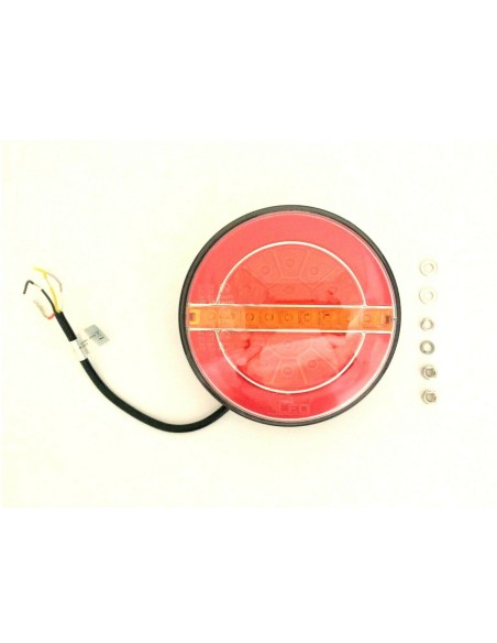2x LED Rückleuchte 140 Positionsleuchte Bremsleuchte dynamische Blinker L+R LKW