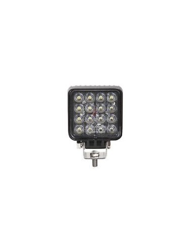 LED Arbeitsleuchte 16x LED quadratisch mini mit Schalter