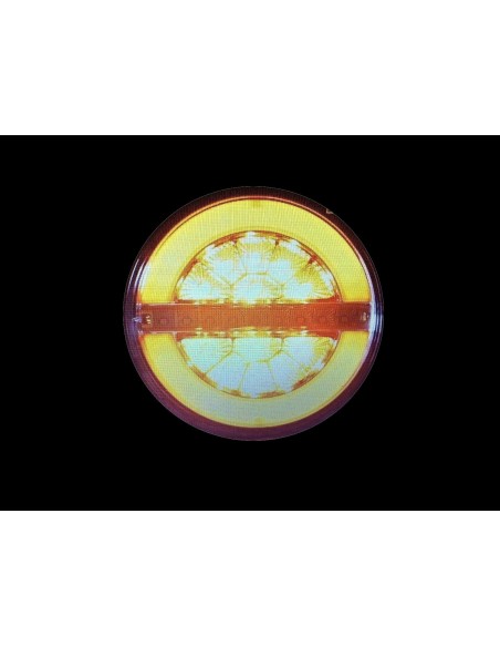 2x LED Rückleuchte 140 Positionsleuchte Bremsleuchte dynamische Blinker L+R LKW