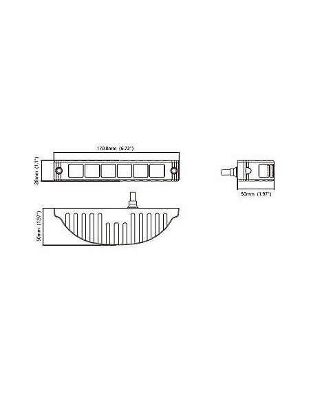 Arbeitslampe  6xLED