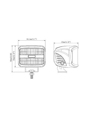 Arbeitsleuchte 8xLED