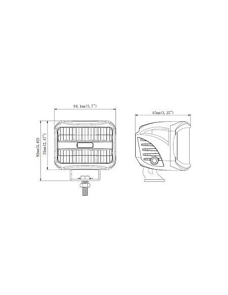 Arbeitsleuchte 8xLED