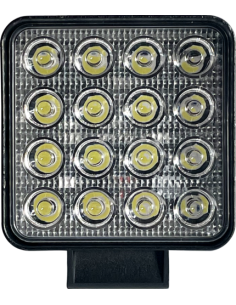 LED-Arbeitsleuchte 16x LED-Spot quadratisch