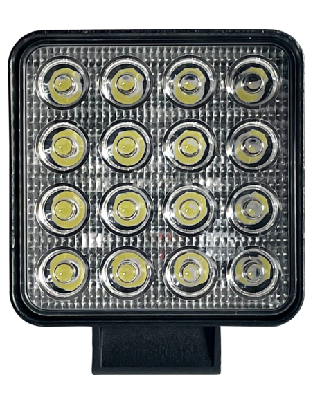 LED-Arbeitsleuchte 16x LED-Spot quadratisch