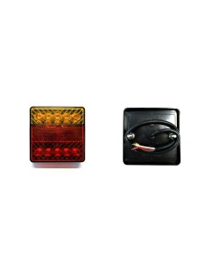 2x LED Rückleuchte 12V Positionsleuchte Bremsleuchte Blinker f. Anhänger LKW PKW