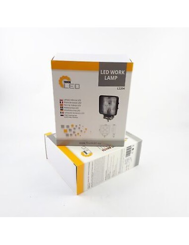 Arbeitslampe LED Quadrat 0215 10-30V