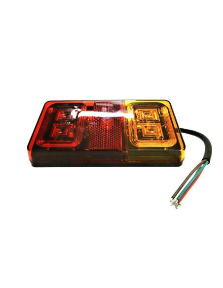 2x LED Rückleuchte Positionsleuchte Bremsleuchte Blinker E9 für Anhänger LKW PKW
