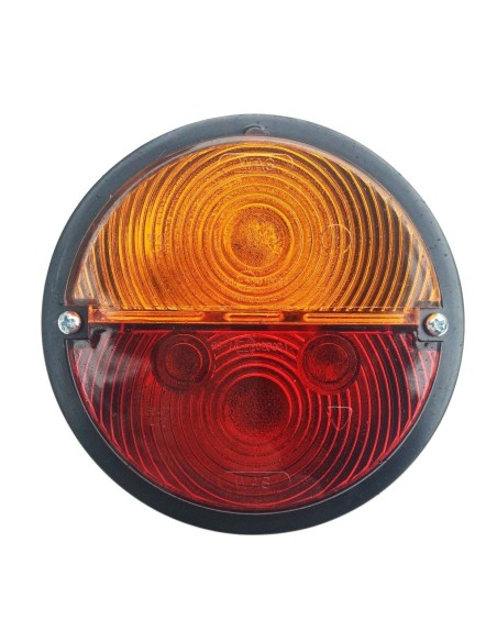 2x Rückleuchte mit Blinker RUND 132 Rücklicht Schlepper Oldtimer Trecker SET