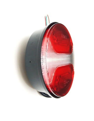 5x LED Rückleuchte Rund 122 Bremslicht Positionslicht Blinker Anhänger LKW PKW