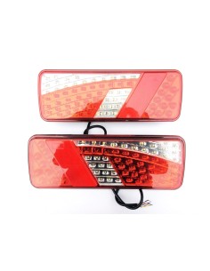 2x LED Rückleuchte Heckleuchte 12V 24V für Schlepper Kipper Traktor Bagger LKW
