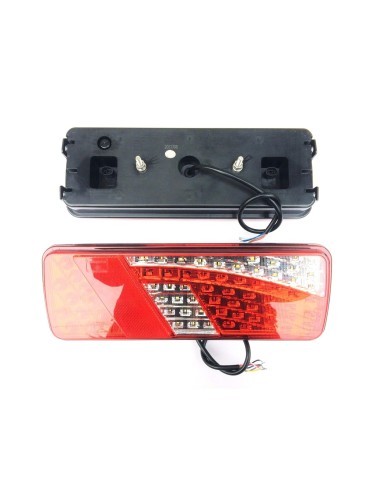 2x LED Rückleuchte Heckleuchte 12V 24V für Schlepper Kipper Traktor Bagger LKW