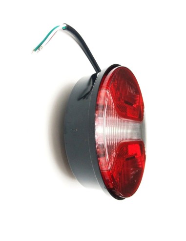 7x LED Rückleuchte Rund 122 für Trailer Schlepper Wohnwagen Anhänger LKW PKW