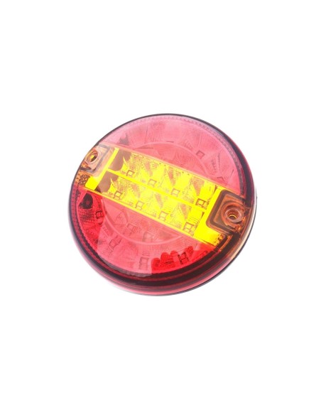 4x LED Rückleuchte Rund 140 Positionsleuchte Bremsleuchte Blinker Anhänger LKW
