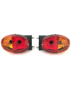 2x Oval Rückleuchte Blinker Positionsleuchte Bremsleuchte Traktor Schlepper E20