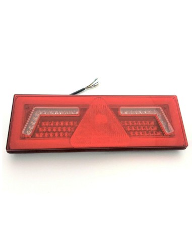 2x LED Rückleuchte 6 Funktionen Neon Effekt 12V 24V Traktor Bagger Kipper LKW