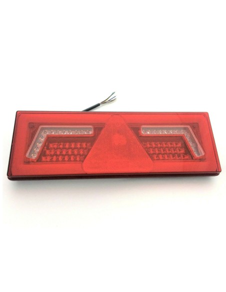 2x LED Rückleuchte 6 Funktionen Neon Effekt 12V 24V Traktor Bagger Kipper LKW