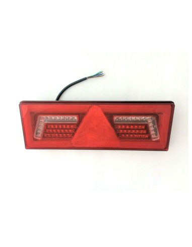 2x LED Rückleuchte 6 Funktionen Neon Effekt 12V 24V Traktor Bagger Kipper LKW
