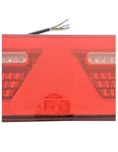 2x LED Rückleuchte 6 Funktionen Neon Effekt 12V 24V Traktor Bagger Kipper LKW