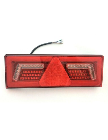 2x LED Rückleuchte 6 Funktionen Neon Effekt 12V 24V Traktor Bagger Kipper LKW