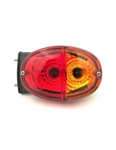 Oval Rückleuchte Blinker Positionsleuchte Bremsleuchte Traktor Schlepper 12V 24V