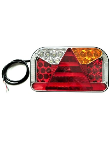 5-functional LED Rückleuchte rechts Anhänger Trailer Wohnwagen LKW 12V 24V E9